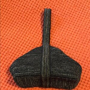 Rothy’s The Party Pouch in Onyx Sparkle